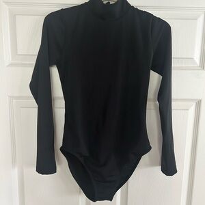 Makara Black Long Sleeve One Piece Swimsuit